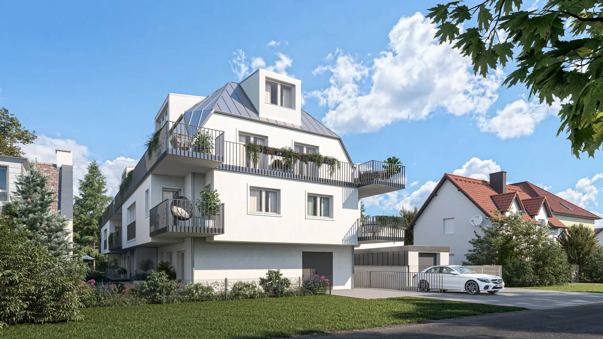 Hochwertiges Wohnbauprojekt in Wien als Symbolbild für den Immobilienmarkt 2026