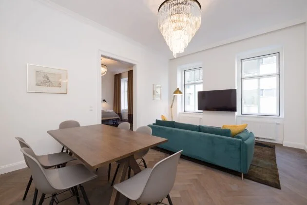LUXUS EIGENTUMSWOHNUNG IM 2. BEZIRK – 4 Zimmer, 2 Bäder, stilvolle Ausstattung in urbaner Toplage