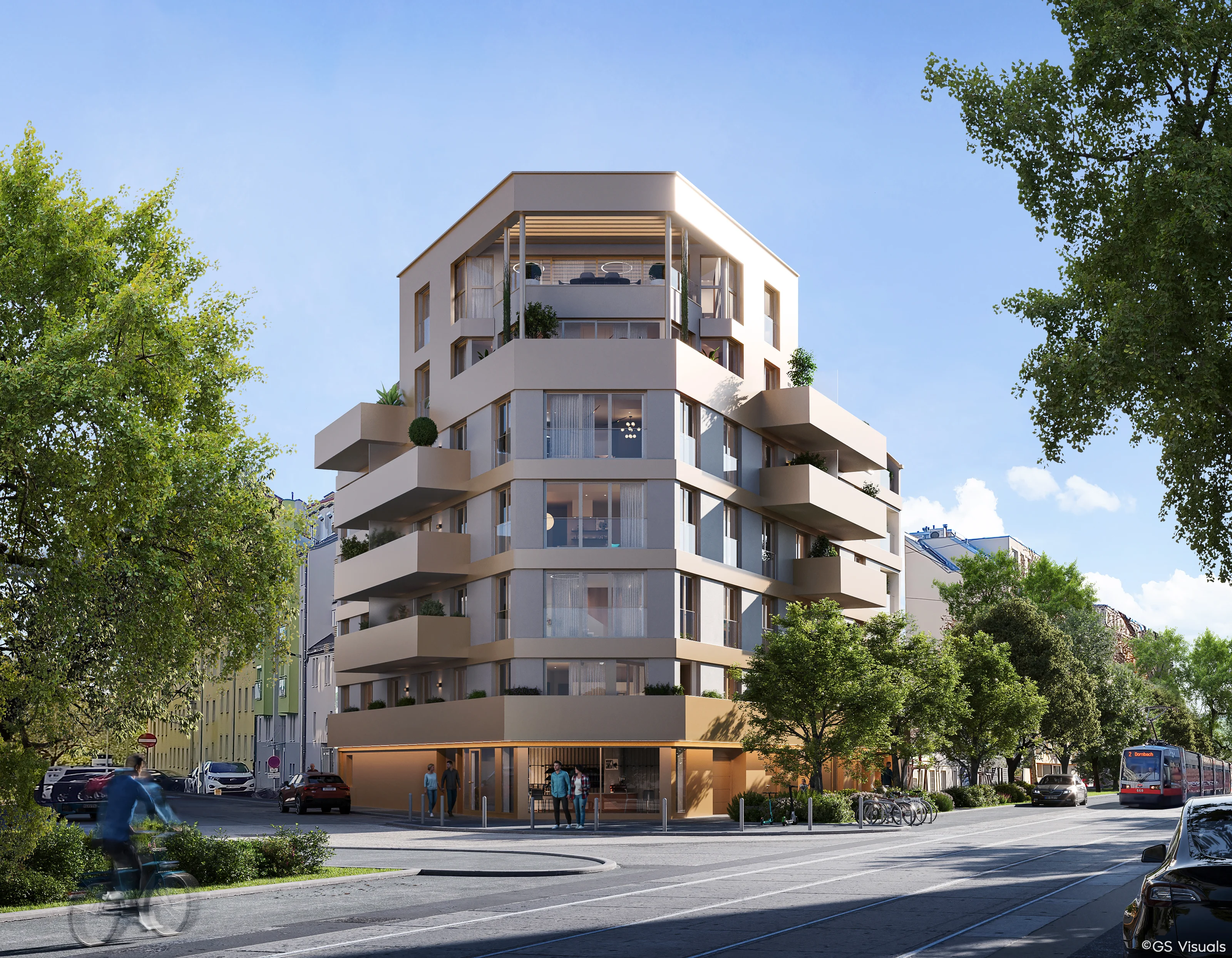 Ausblick statt Durchblick: Großzügige 3-Zimmer-Wohnung mit Traumbalkon im 3. OG || Sandleitengasse 68