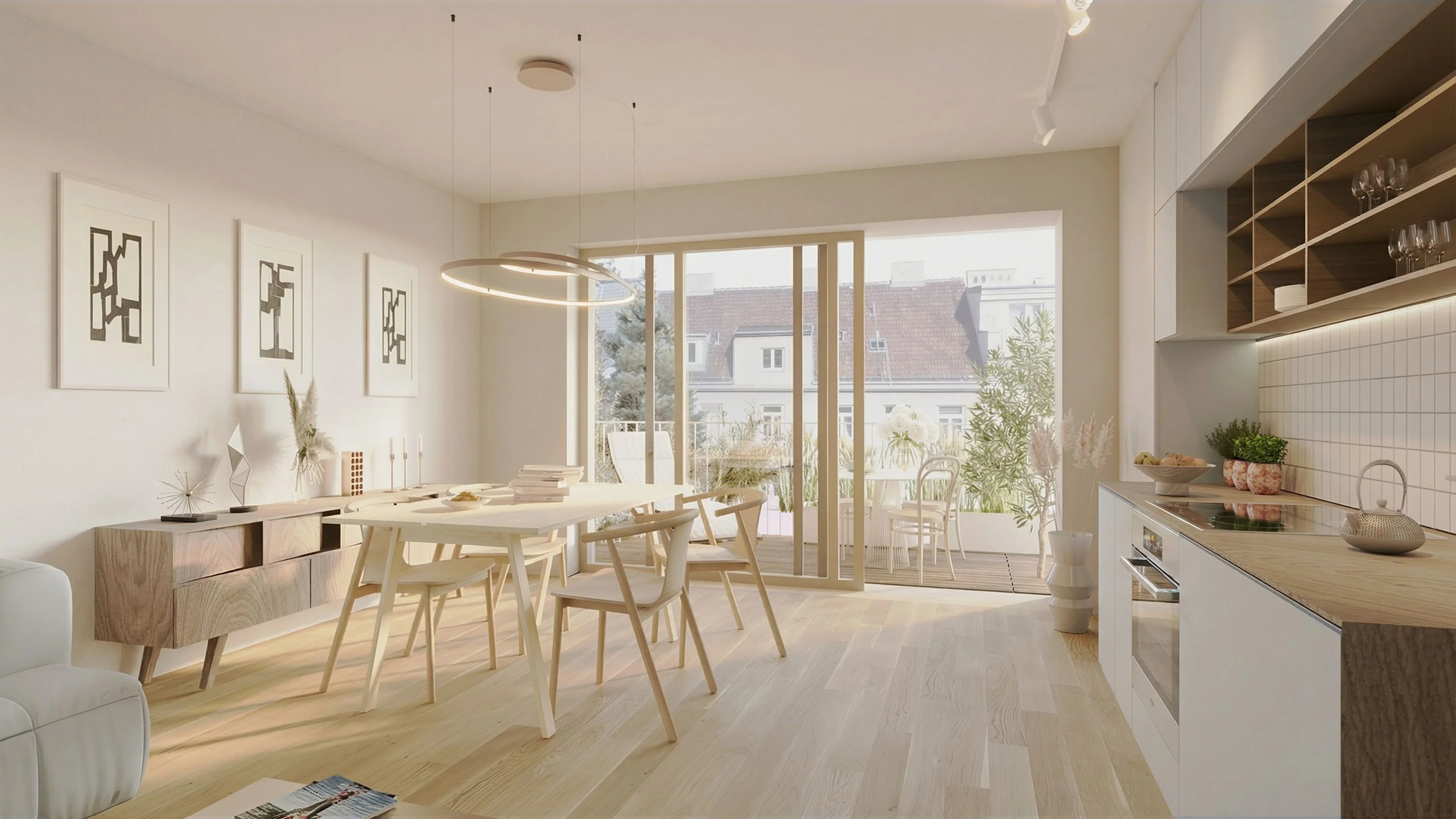StadtGrün Zuhause: 2-Zimmer-Wohnung mit Freifläche und Vermietungsoption // MG11